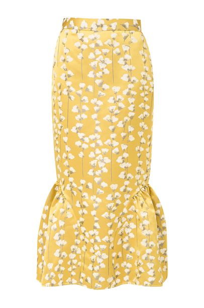 Saia Longa Tulpe Framed - AMARELO