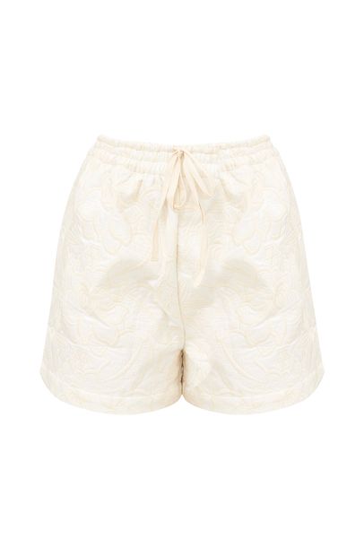 Shorts White Lotus All Most Vintage - OFF WHITE