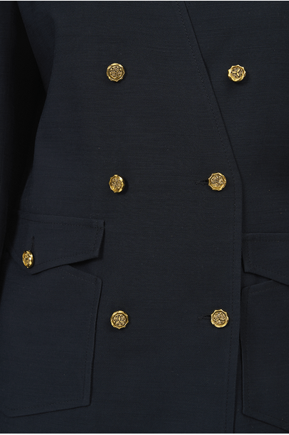 Blazer Black Vanilla Allmost Vintage - PRETO