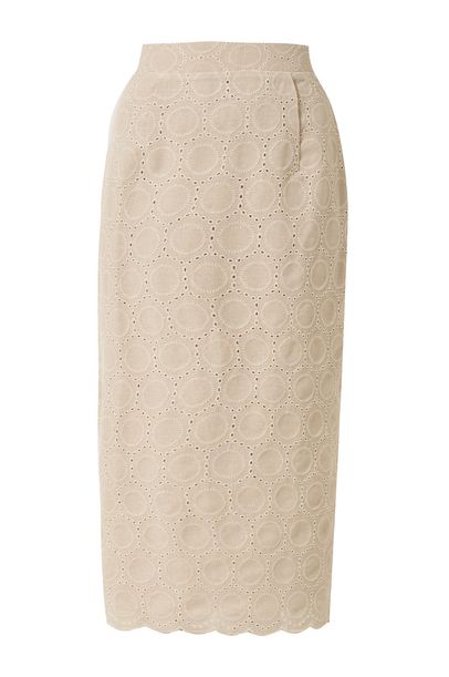 Saia Midi Ibiza Clemence -  NATURAL