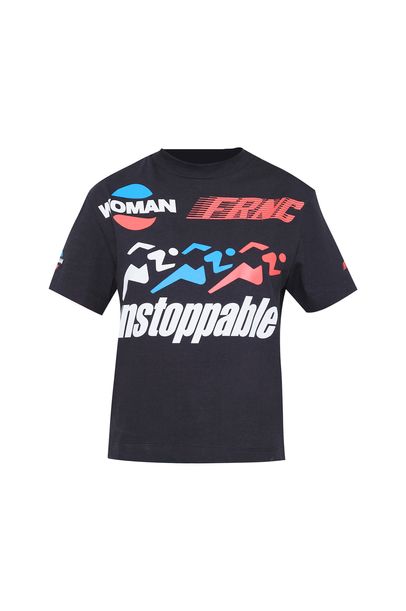T-Shirt Unstoppable Francesca - PRETO