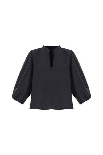 Camisa Grace Linnen - PRETO