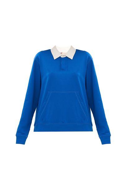 Moletom Polo Azul All Most Vintage - AZUL