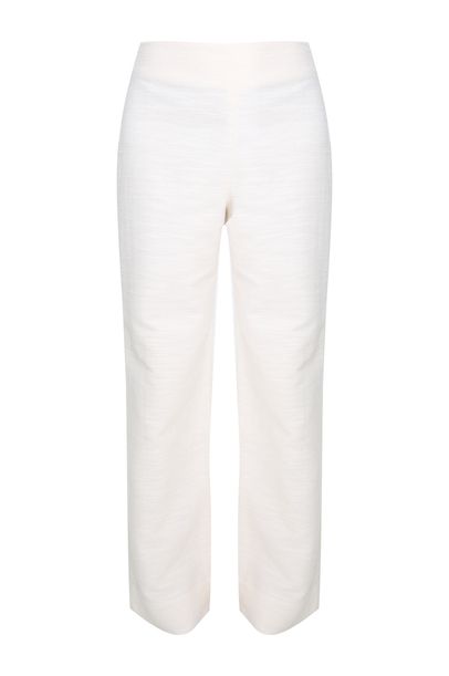Calça Reta Aruba Clemence - OFF WHITE