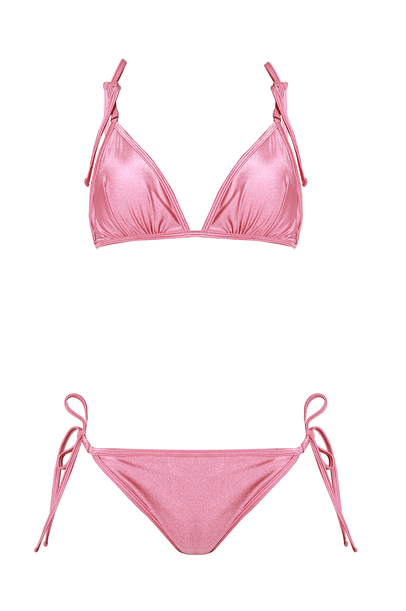 Biquíni Lacinho Ombro Rosa Gig Couture - ROSA