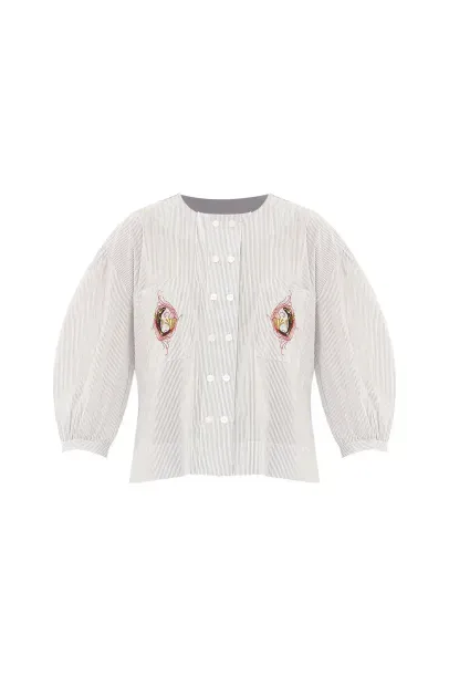 Camisa Manga Longa Mandy Le Soleil D'ete - LISTRAS