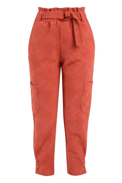 Calça Faixa Marrom Missinclof - MARROM