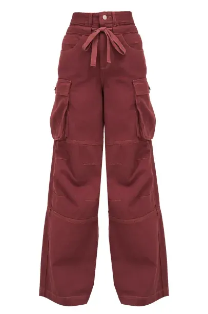 Calça Sarja Elle Nk - VINHO