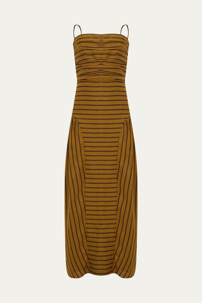 Vestido Midi Clarien Framed - VERDE-1782241414522